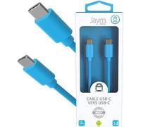 Câble Usb-C Vers Type-C 3A 1,5 Mètres - Collection Pop - Bleu[CAB9166518]