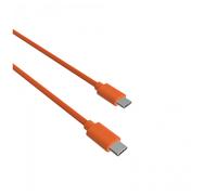 Câble USB-C vers Type-C 3A - 1,5 mètres - Collection POP - Orange