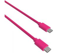 Câble Usb-C Vers Type-C 3A 1,5 Mètres - Collection Pop - Rose[CAB9166522]