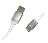 GREEN_E Câble USB vers USB Type C écologique – 1,2 m – Blanc