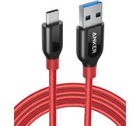 Câble USB C vers USB 3.0 de 180 cm Powerline+ Extra Solide pour Appareils USB Type C (Samsung Galaxy S8/9/+, Nouveau MacBook, Huawei P10, Google Pixel, Nexus 6P, LG V20 G5 .)