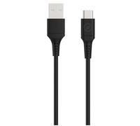 Câble USB-C vers USB-A 2.0 Charge 60W et Synchronisation 1,2m Noir