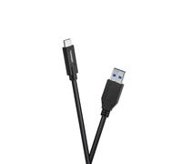 Câble USB-C vers USB-A celexon - USB 3.2 Gen 2x1 0,5m, noir