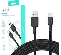 Câble USB-C vers USB Aukey CB-NAC1 Noir 1 m