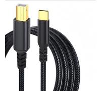 Câble USB C vers USB B, câble d'imprimante OTG de type C vers type B pour MacBook Pro, Air, câble MIDI pour piano numérique Yamaha Casio, clavier MIDI, contrôleur DJ, DAC vers iPad, imprimante