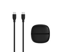 Câble USB-C vers USB-C 1 m Wefix Noir + Etui de rangement