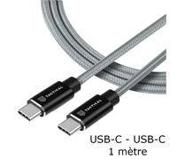 Cable USB-C vers USB-C 1 mètre charge rapide ultra solide en kevlar 100W