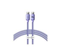 Baseus Câble USB-C Crystal Shine – Charge PD 100 W 1,2 m Violet