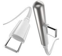 Câble USB C vers USB C 2 m, charge rapide 240 W, compatible avec iPhone 17 air 16 Pro Max, 15 Plus, câble tressé en nylon à 90 degrés pour Redmi Note 13, Pixel 8 7 9 Pro, ordinateur portable Dell