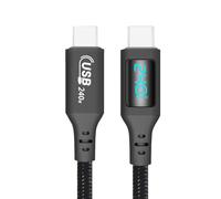 Câble USB-C vers USB-C : 240 W, transfert de données 480 Mbps 1 m