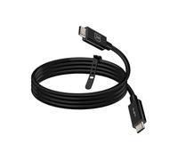 3mk Câble USB-C Hyper ThunderBolt 4 Pro – 240 W – 1 m – Résolution 8K – Noir