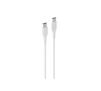 CABLE USB-C VERS USB-C 2M BLANC