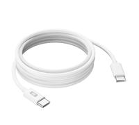 Cable USB C vers USB C 2M, Câble Chargeur USB C Charge Rapide 60W Cordon USBC pour iPhone 17 16 15 Plus Pro Max, MacBook Pro iPad Air 4, Samsung Galaxy S26 S25 S24 S23 S22 Ultra, Pixel, Xiaomi, Sony
