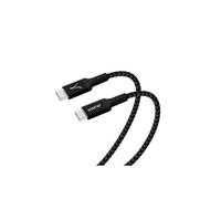 Akashi Câble USB-C vers USB-C 60W Charge et synchronisation Écoconception 1,5 m Noir