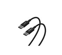 Akashi Câble USB-C vers USB-C ALTECOTCBLK 60W Charge et synchronisation Écoconception 1 m Noir