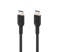 Belkin Câble USB-C vers USB-C BoostCharge - Gaine tressée 2 m - Noir