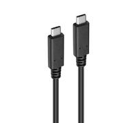 Câble USB-C vers USB-C Accsup 1 m Noir