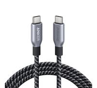 Chargeur et câble d'alimentation PC Anker USB-C vers USB-C 0 9 m 240 W Gris et Noir pour Ordinateur portable Tablette Smartphone