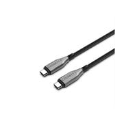 Câble USB-C vers USB-C Armoured Charge 100W et Synchronisation 480 Mbps 50cm CYGNETT Noir