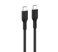 Câble USB-C vers USB-C avec gaine tressée Belkin BoostCharge Pro 1m Noir