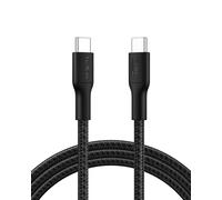 Câble USB-C vers USB-C avec gaine tressée Belkin BoostCharge Pro 2m Noir