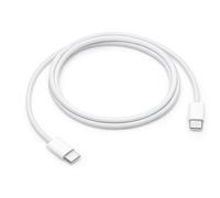 Câble USB-C vers USB-C Charge 60W Synchronisation Tissé 1m Apple Blanc