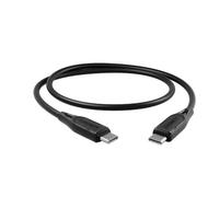 Câble USB-C vers USB-C Charge et Transfert 3A 60W Essentials 1m Noir