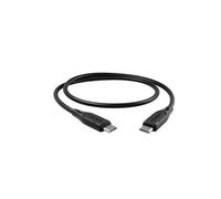 Câble USB-C vers USB-C Charge et Transfert 3A 60W Essentials 1m Noir