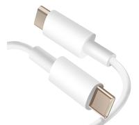 Câble USB C vers USB C Charge Rapide Transfert données 1m Blanc