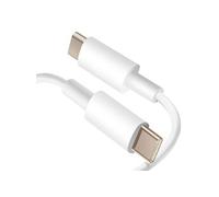 Câble USB C vers USB C Charge Rapide Transfert données 1m Blanc