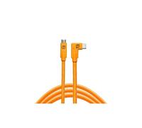 Tether Tools – Câble USB-C vers USB-C Right Angle – Orange