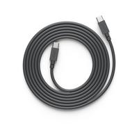 Cable USB-C vers USB-C - La Solution Elégante et Rapide pour Charger votre iPhone 15,iPad ou tout autre appareil compatible USB-C - 60w - Design Scandinave - (Noir)