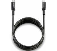 Câble USB-C vers USB-C NGS KNOT100W-3 Noir 3 m