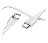 Câble USB-C vers USB-C Power Delivery 18W Résistant 1m Boost Charge Belkin Blanc