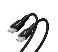 Akashi Câble USB-C vers USB-C ALTCABTCTC3M Power Delivery 3A Charge et synchronisation Noir