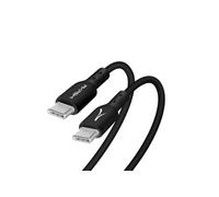 Akashi Câble USB-C vers USB-C ALTCABTCTC3M Power Delivery 3A Charge et synchronisation Noir