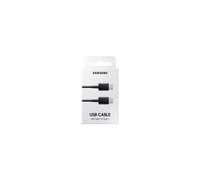 Câble USB-C vers USB-C Samsung Original EP-DA705BBE - Charge Rapide 3A & Synchronisation 1 m - Compatible Galaxy S26, S25, S24 Ultra, Z Fold, Z Flip, Galaxy Tab S10, Tab S9, Tab A9 - Noir