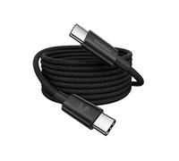 imoshion Câble USB-C vers USB-C Tressé 100 W - 2 mètres - Noir