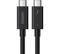 Câble Usb-C vers Usb-C Ugreen Us501, Gen3, 100W, 4K, 0.8M (Noir)