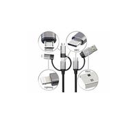 Câble USB-C vers USB-C, USB-A, Micro-USB et Lightning [Callstel]