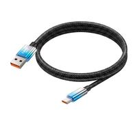 Câble USB-C Vers USB de Charge Rapide 48W avec Écran LED 1.2m LinQ Bleu