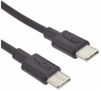 Câble USB-C - Wentronic - 66316 - 0,5m - 3A - Noir - USB 2.0