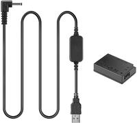 Câble Usb Ca-Ps700 Lc-E17 + Coupleur Cc Dr-E17 Batterie Factice Pour Canon Eos M3 M5 M6 M6 Mark Ii[Z654]