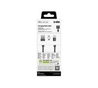 SBS TECABLEUSBIP589BDS câble Lightning 1 m Argent