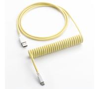 Câble USB Cablemod CM-CKCA-CW-YW150YW-R 1,5m USB-A vers USB-C jaune tressé pour charge et données