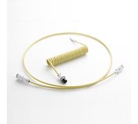 Câble USB Cablemod CM-PKCA-CWAW-YW150YW-R 1,5m USB-A vers USB-C tressé jaune connecteurs plaqués or