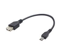 Câble USB - Cablexpert - A-OTG-AFBM-03 - Micro-USB Type B (M) - USB (F) - 15 cm