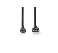 Nedis CCGB60800BK15 câble USB USB 2.0 1,5 m USB A USB C Noir