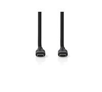 Nedis CCGB60820BK15 câble USB USB 2.0 1,5 m USB C Noir