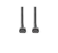 Nedis CCGB64020BK20 câble USB USB 3.2 Gen 2 (3.1 Gen 2) 2 m USB C Noir